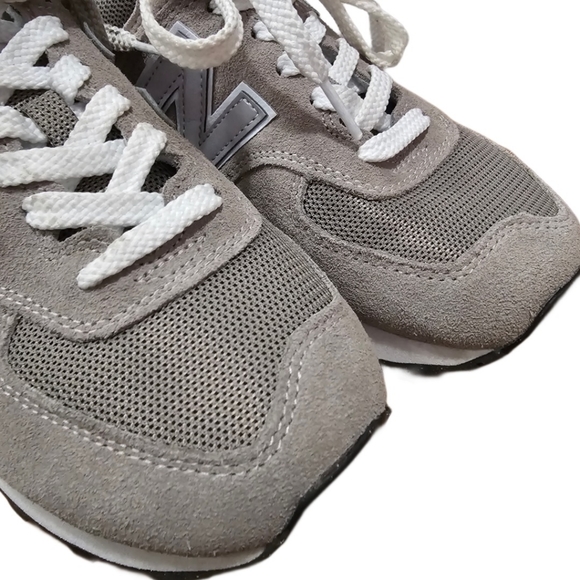 New Balance 574 Evergreen Green Leaf in Grey with White WL574EVG - Picture 2 of 11